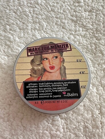 The Balm Mary Lou Manızer aydınlatıcı
