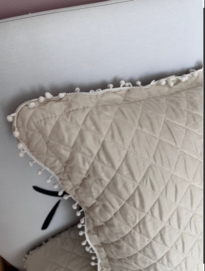 Taç kapitone tek kişilik yatak örtüsü - Görsel 5