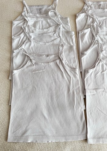 8 adet kız atlet 4-5 yaş - Görsel 2