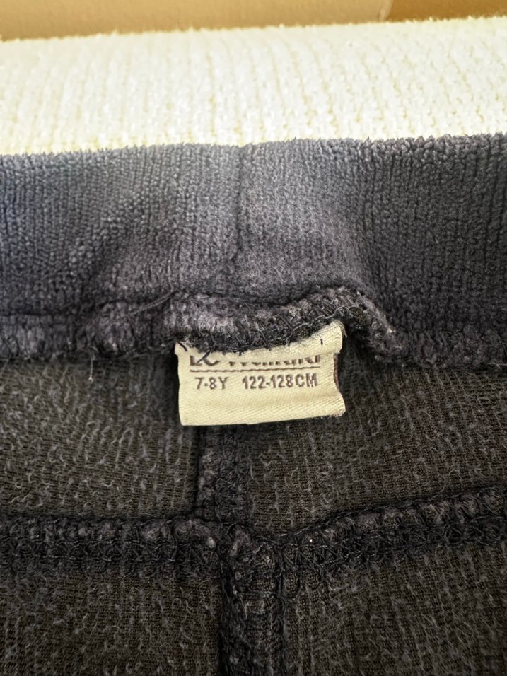 Lacivert kadife tayt - Görsel 3