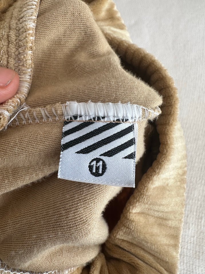 Adidas fitilli kadife tayt - Görsel 4