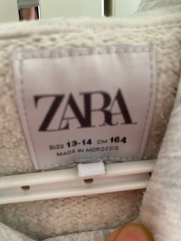 Gri Kapüşonlu Baskılı çocuk eşofman takımı - Görsel 2