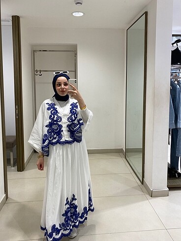 Zara Zara Nakışlı Takım