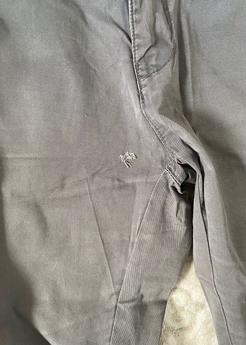 32 Beden gri Renk Gri Loose Fit Erkek Kot Pantolon loft essentials
