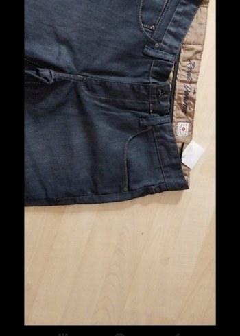 Erkek Lacivert Denim Pantolon - Görsel 3