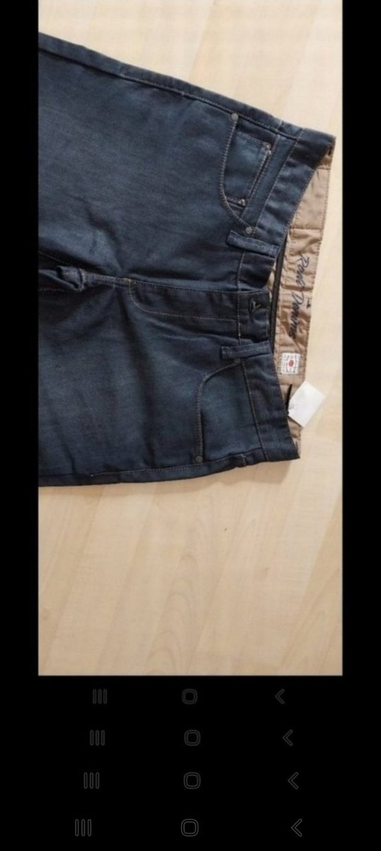 Erkek Lacivert Denim Pantolon - Görsel 3