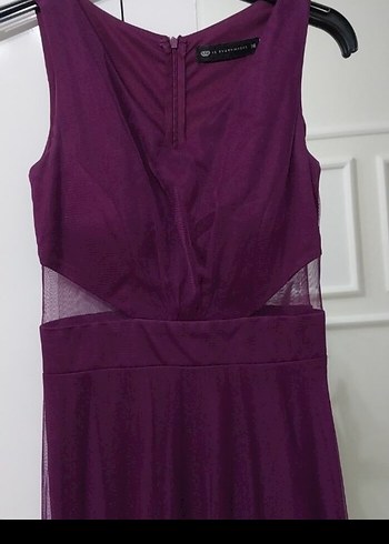Mor Abiye Elbise - Görsel 2