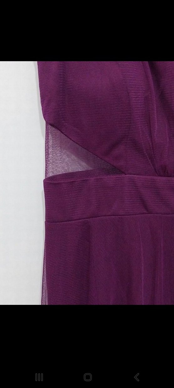 Mor Abiye Elbise - Görsel 3