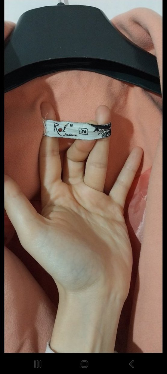 Düğmeli Bej Midi Kadın Kaban - Görsel 4