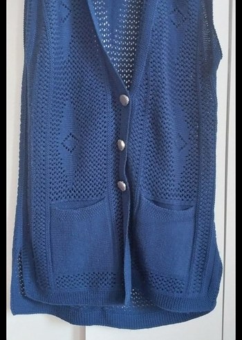 örgü kadın yelek - Görsel 2