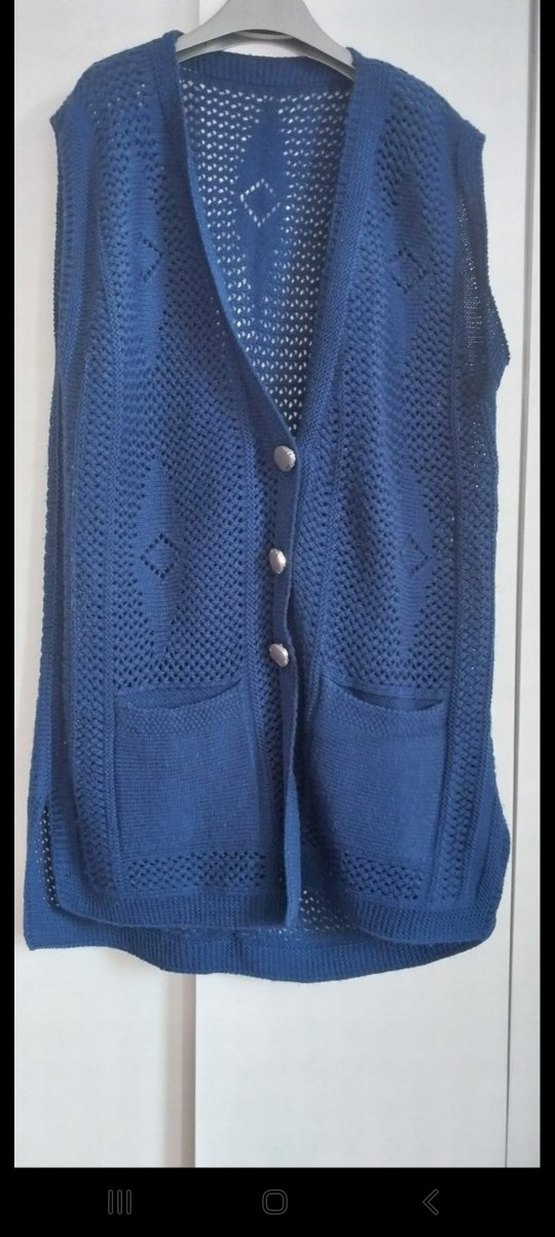 örgü kadın yelek - Görsel 2