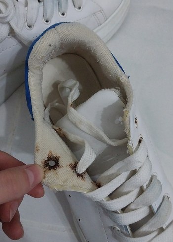 Beyaz Kadın Spor Ayakkabı - Görsel 3