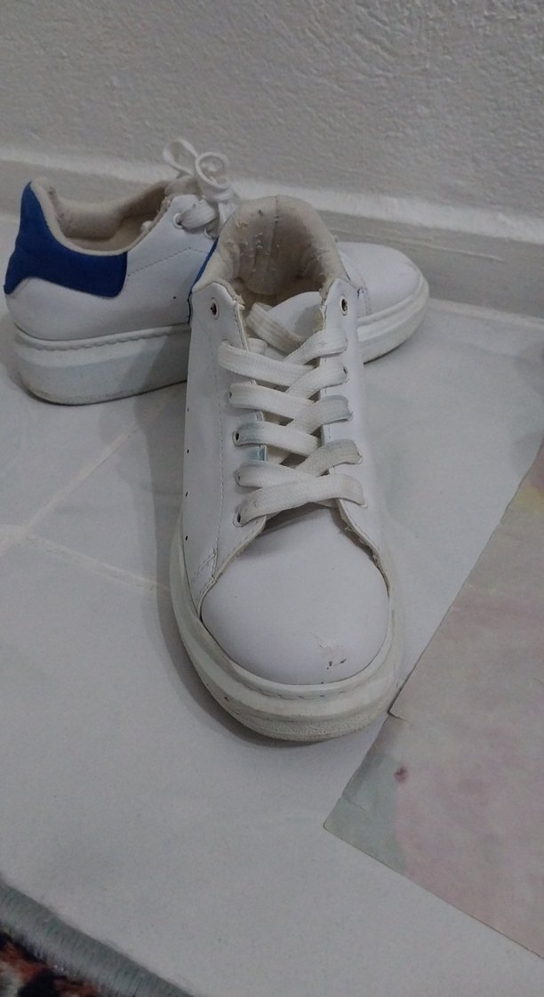 Beyaz Kadın Spor Ayakkabı - Görsel 2