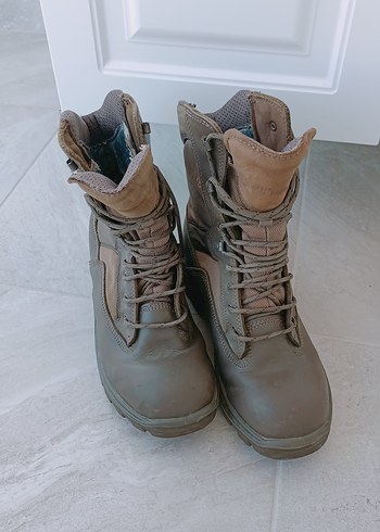 Bej Kamuflaj Desenli Süet Erkek Bot - Görsel 2