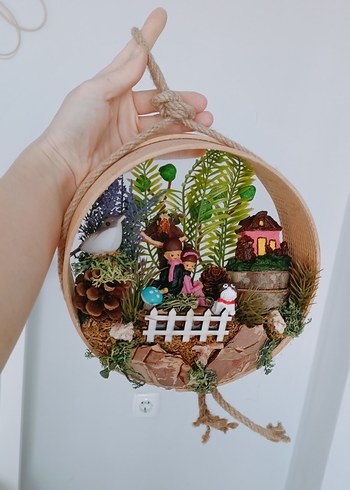 Renkli Yeşil Dekoratif süs - Görsel 3