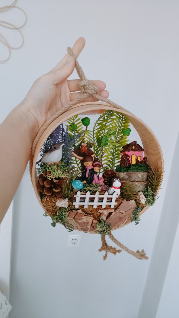 Renkli Yeşil Dekoratif süs - Görsel 3