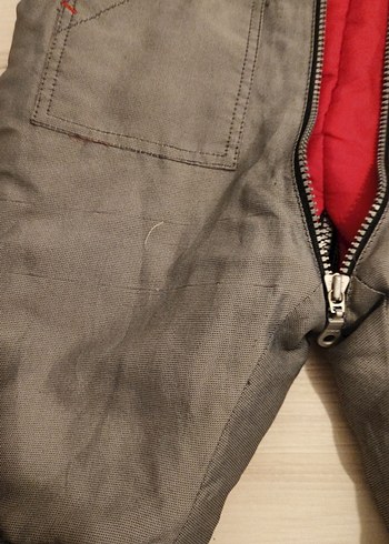 Gri Fermuarlı Bebek Erkek Tulumu - Görsel 5