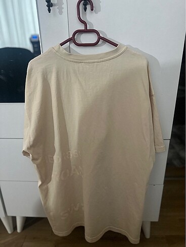 Burberry Burberry oversize bej tişört