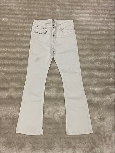 w collection jean beyaz