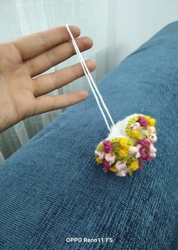 Beden örgü anahtarlık/ araba süsü