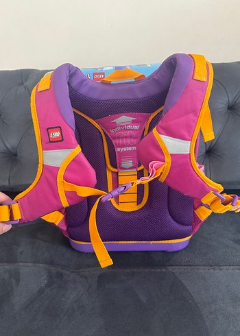 Mor Renkli Kız Çocuk Okul Çantası - Görsel 6