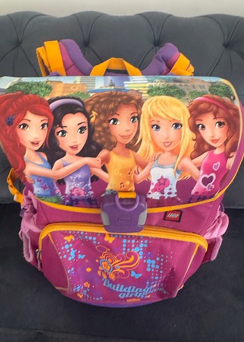 Mor Renkli Kız Çocuk Okul Çantası - Görsel 3