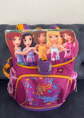 Mor Renkli Kız Çocuk Okul Çantası - Görsel 8