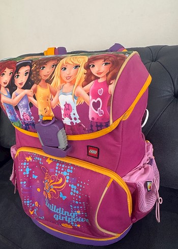 Mor Renkli Kız Çocuk Okul Çantası - Görsel 7