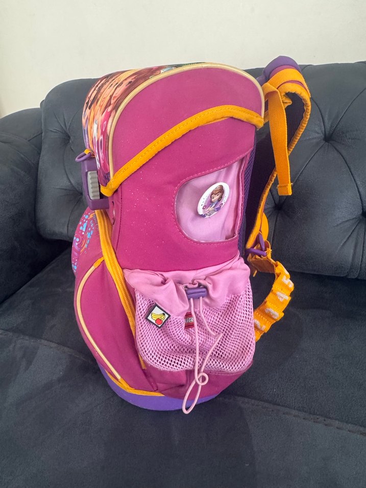 Mor Renkli Kız Çocuk Okul Çantası - Görsel 4