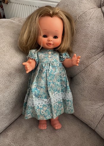 Nostaljik Turkuaz Bebek famosa - Görsel 2