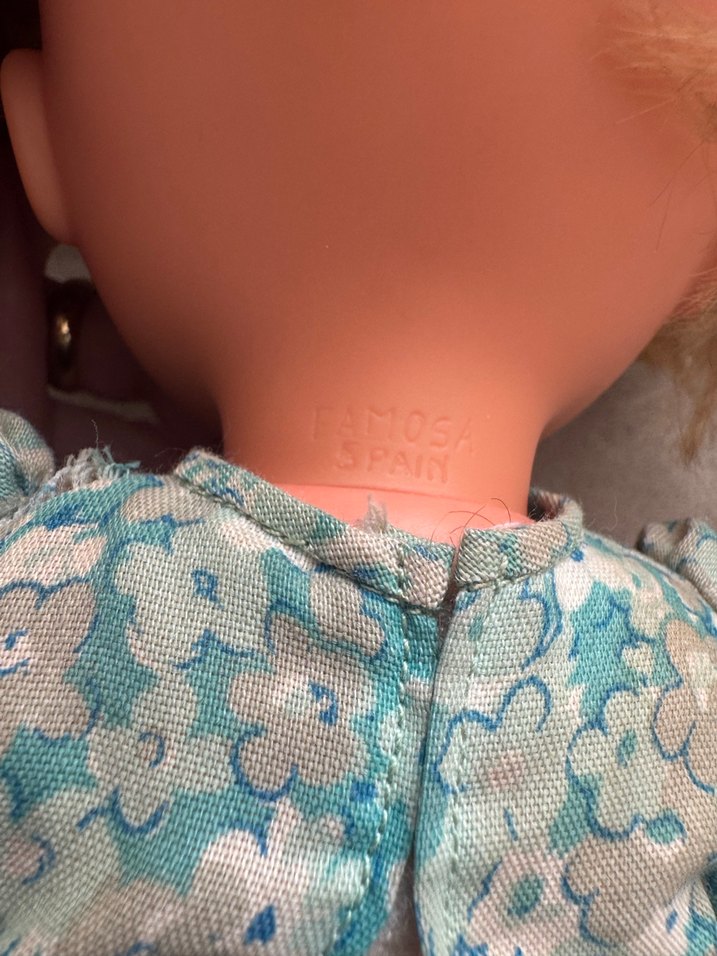 Nostaljik Turkuaz Bebek famosa - Görsel 4