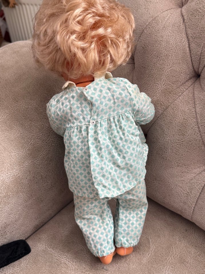 Pastel Gri Desenli Bebek - Görsel 3