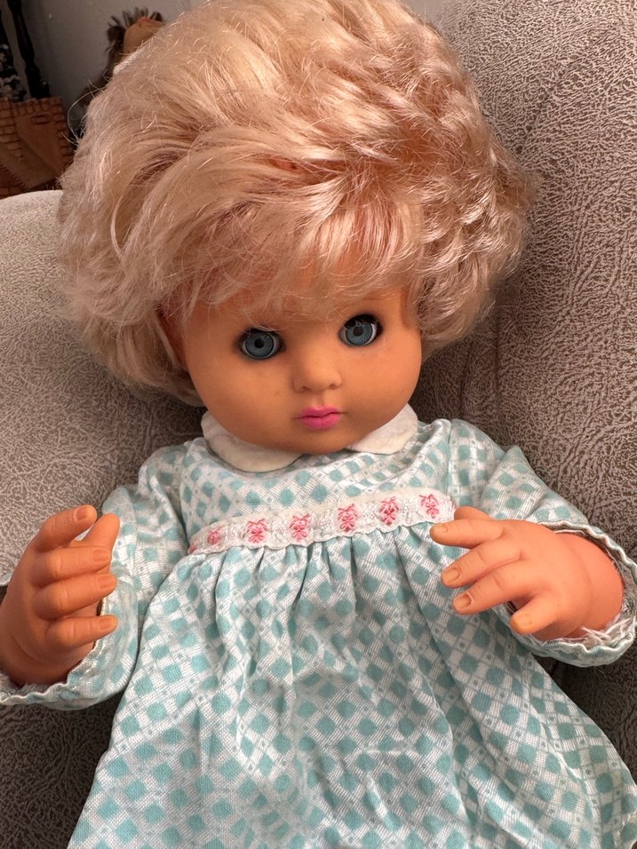 Pastel Gri Desenli Bebek - Görsel 2