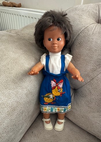 Kahverengi saçlı çocuk bebek oyuncak - Görsel 2