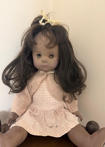 Bej Tenli Pastel Bebek furga bebek - Görsel 5