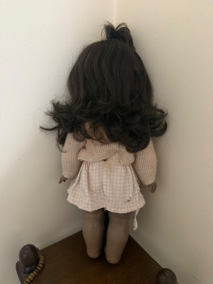 Bej Tenli Pastel Bebek furga bebek - Görsel 2