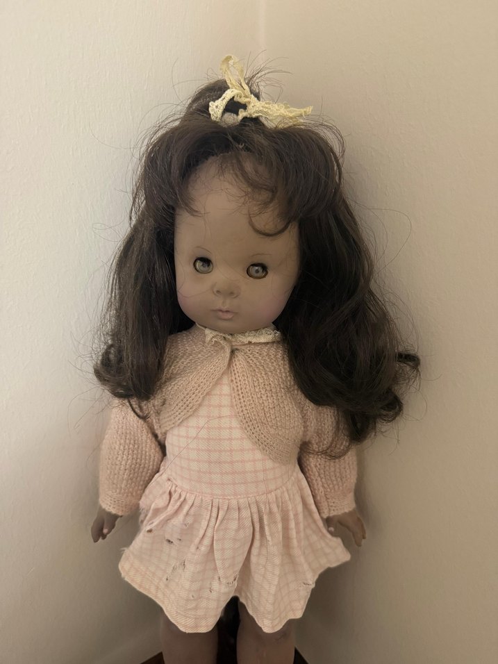 Bej Tenli Pastel Bebek furga bebek - Görsel 3