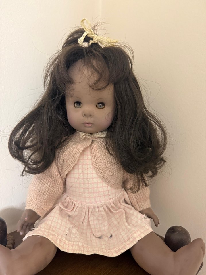 Bej Tenli Pastel Bebek furga bebek - Görsel 5