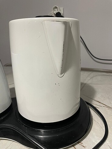 Beden beyaz Renk Korkmaz çaycı ve kahve makinesi