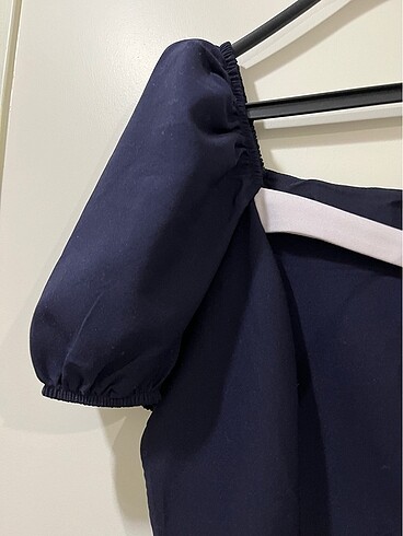 Lacivert karpuz kollu 44 beden elbise - Görsel 7