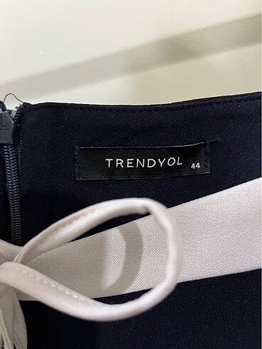 Lacivert karpuz kollu 44 beden elbise - Görsel 9