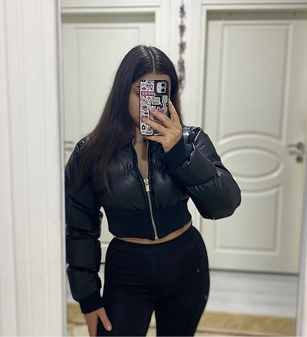 Deri crop mont