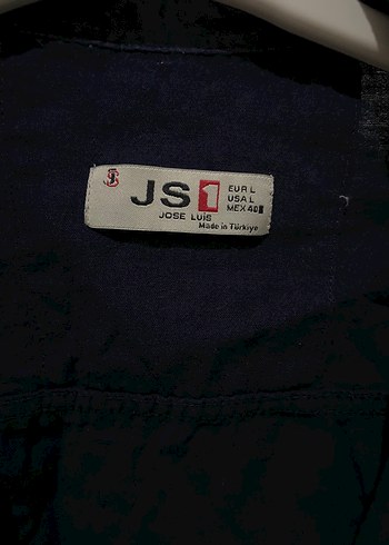 Linen Kumaşlı Uzun Kollu Mavi Gömlek - Görsel 2