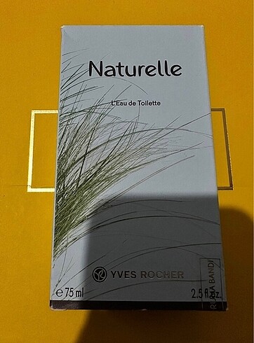 Yves rocher naturelle edt 75ml