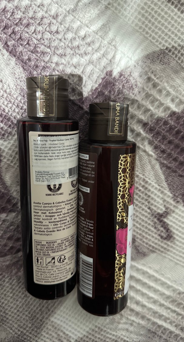 Yves rocher saçve vücut yağı 2 adet - Görsel 2