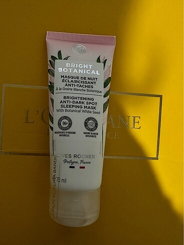 Yves rocher brıght botanical yüz maskesi