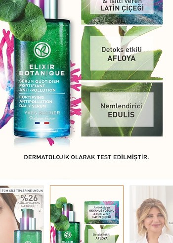 Yves Rocher Yaşlanma Karşıtı Cilt Bakım Serumu Seti 30ml - Görsel 3
