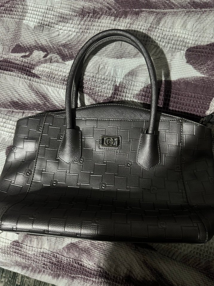 Pierre cardin Siyah Deri Tokalı Kadın Çanta - Görsel 2