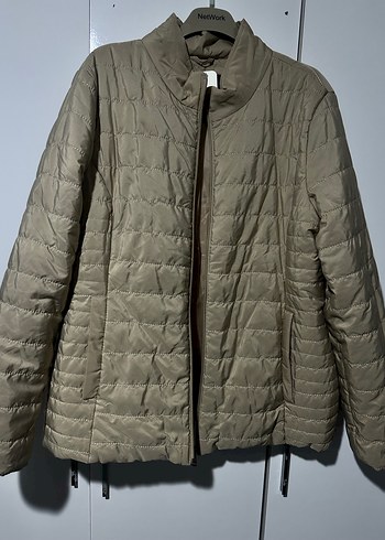 Lc Waikiki Bej Fermuarlı Kadın Ceket - Görsel 4