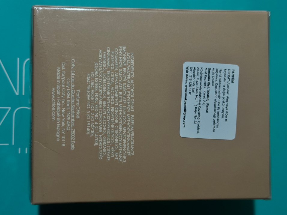 Chloé Nomade Kadın Parfümü Sevilden alındı paketli - Görsel 2